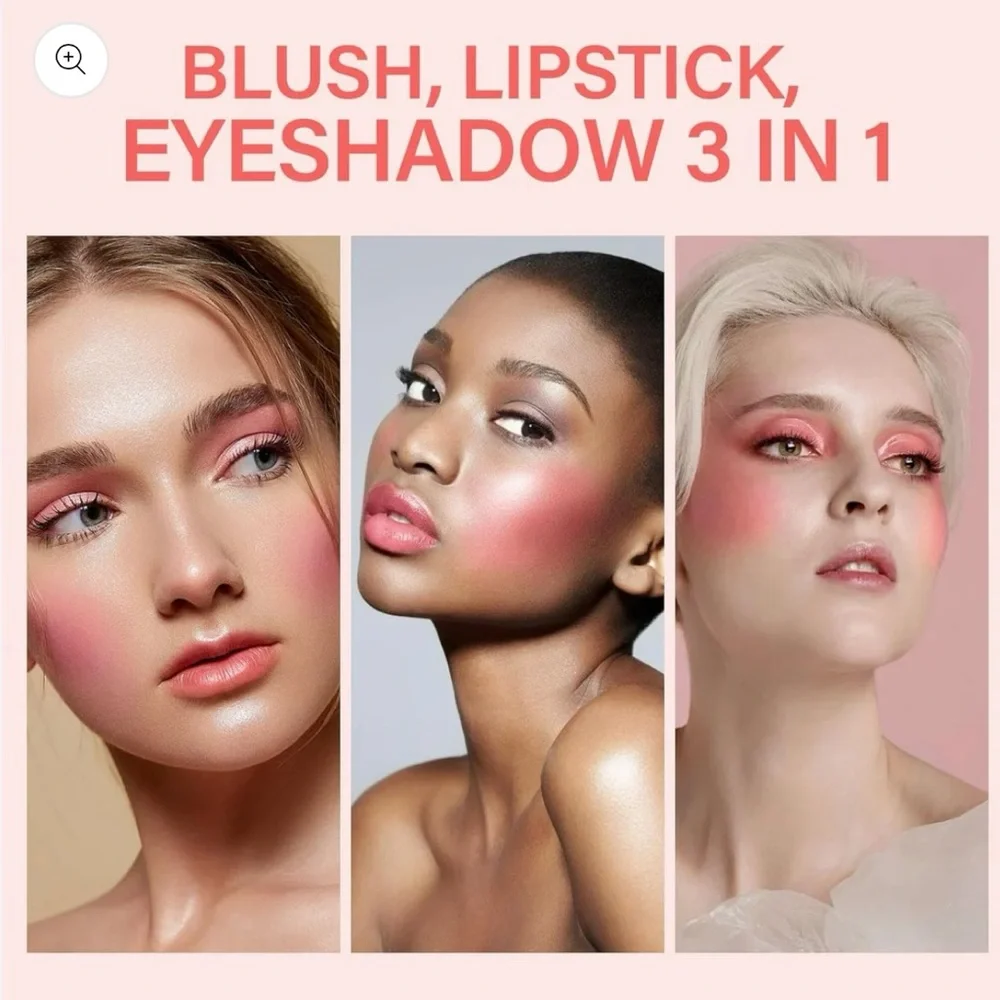 Blush‎ makeup stick- Poppi pink